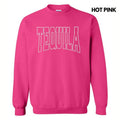 TEQUILA White Puff Sweatshirt T-Shirts, Hoodie | RetroVerseTees.com