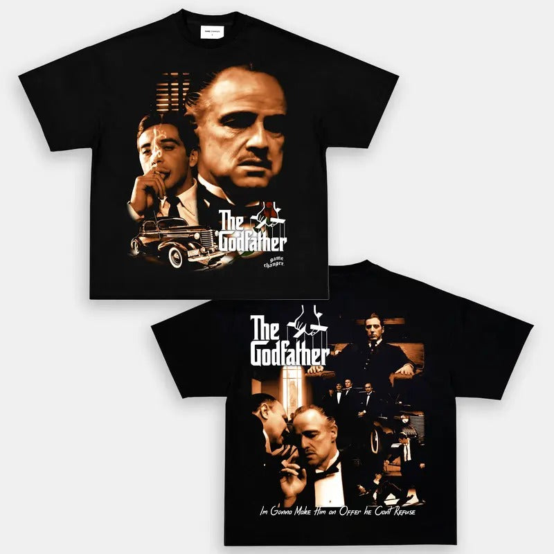 THE GOD.FATHER TEE Trending Movie T shirt Vintage 90s T-shirt gift for Movie fans gift for him gift for her unisex...