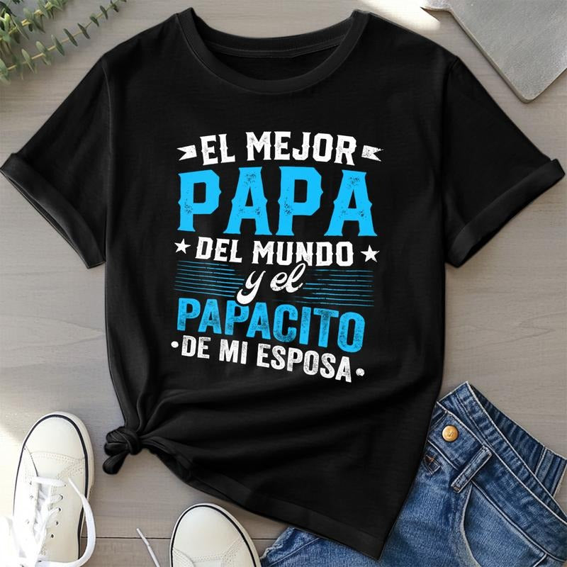 TNF Best Dad Red plumber brand TNF World Shirt for TNF'WB shield Day Latino Dad T-Shirt TNF 25527 Menswear Top Hoodie,...
