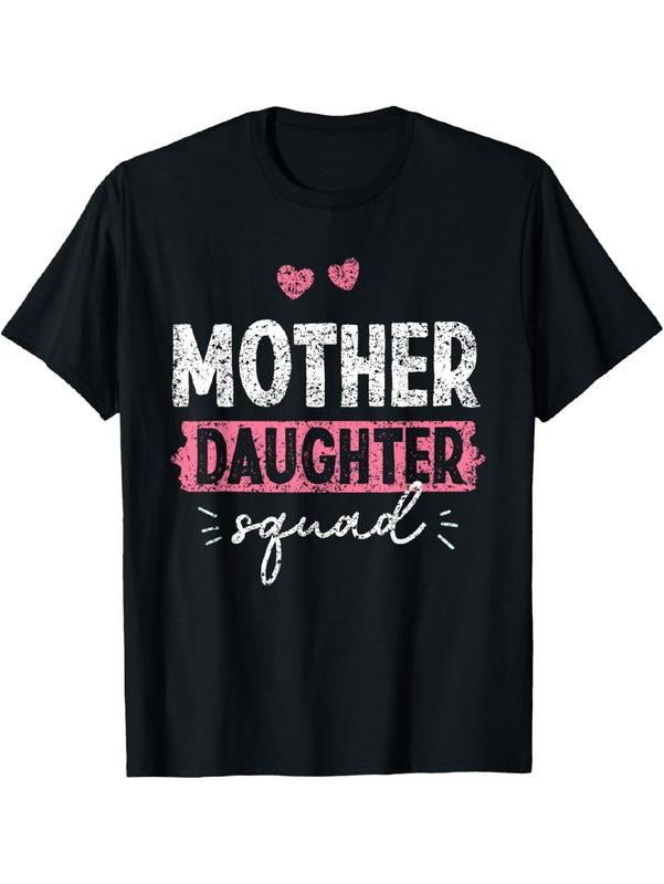 TNF Daughter Squad Matching Mom TNF Daughter Mommy T-Shirt Summer Streetwear Hoodie, Sweatshirt | RetroVerseTees.com