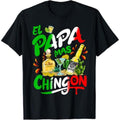TNF Day Superhero team Papa Mas Chingon Funny Mexican Dad Spanish T-Shirt Hoodie, Sweatshirt | RetroVerseTees.com