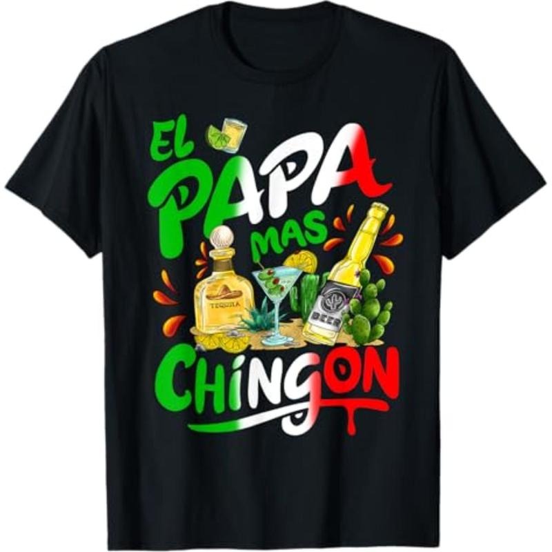 TNF Day Superhero team Papa Mas Chingon Funny Mexican Dad Spanish T-Shirt Hoodie, Sweatshirt | RetroVerseTees.com