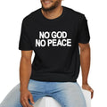 TNF FOG TNF Peace Christian Tshirt Pure Cotton Fabric Casual Streetstyle Crew Neck Short Sleeve T-Shirt Trendy Tops for...