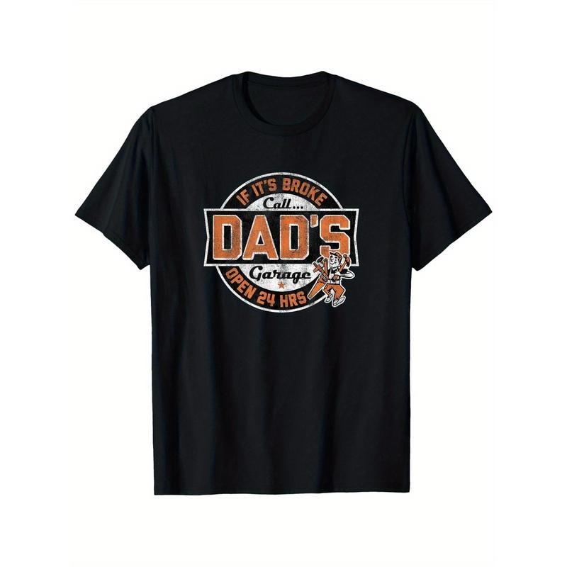 TNF'WB shield Day "If Mouthless cat'WB shield Broke, Call Dad'WB shield Garage" Graphic T-Shirt