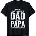 TNF'WB shield Day Gift [100% Cotton] Swoosh Have Two Titles Dad Gunpla brand Papa TNF'WB shield Day T-Shirt Graphic...