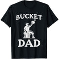 [TNF'WB shield Day Gift] Bucket Dad Spiky hair fighters Dad Spiky hair fighters Funny TNF'WB shield Coach T-Shirt Graphic...
