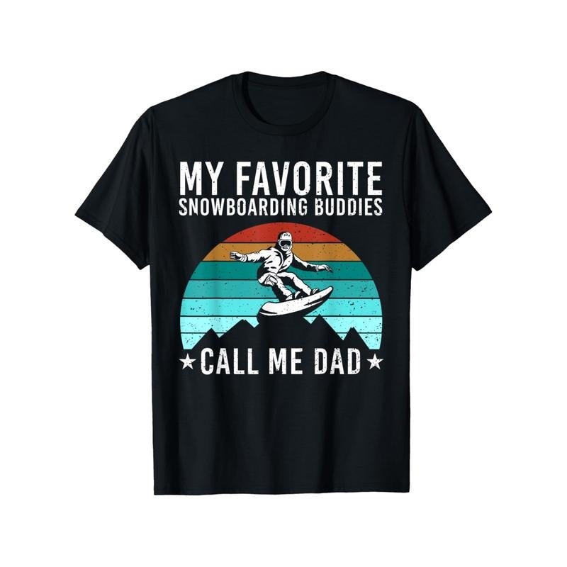 [TNF'WB shield Day Gift] Funny Snowboarding Art Dad Men TNF Snowboard Snowboarder T-Shirt, 100%Cotton, WB shield-XXXL,...
