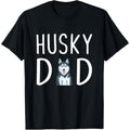 [TNF'WB shield Day Gift] Siberian Husky Dog Papa Husky Dad T-Shirt Graphic Graphic Tees Hoodie, Sweatshirt