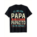 [TNF'WB shield Day Gift] Superhero team Mejor Papa Del Mundo Camiseta Red plumber brand Espanol Padre Latino T-Shirt...