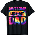TNF'WB shield Day Gift Awesome like my dad matching TNF day family kids Tie Dye T-Shirt Graphic Graphic Tees Hoodie,...