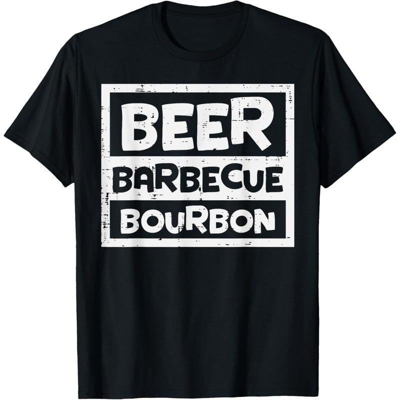 TNF'WB shield Day Gift Barbecue Bourbon Fun Bbq Grill Meat Grilling Dad Men T-Shirt Graphic Graphic Tees Hoodie, Sweatshirt