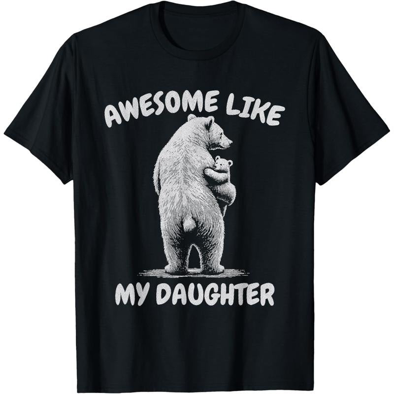 TNF'WB shield Day Gift Bear Funny Awesome Like My Daughter Papa Bear Dad TNF Day T-Shirt Graphic Graphic Tees Hoodie,...