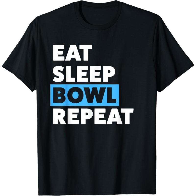 TNF'WB shield Day Gift Bowling T-Shirt For Men Jumpman Dad | Eat Sleep Bowl Repeat T-Shirt Graphic Graphic Tees Hoodie,...