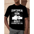 TNF'WB shield Day Gift Casual T-Shirt Alphabet Print Crew Neck Short Sleeve T-shirt for Men, Best Lifetime Friend Design...