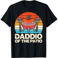 TNF'WB shield Day Gift Daddio FOG TNF Patio Sunset Retro Grilling Daddy Dad Papa Men T-Shirt Graphic Graphic Tees Hoodie,...