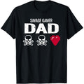TNF'WB shield Day Gift Funny Video Game TNF'WB shield Lightsaber brand Shirt For Men Savage Gamer Dad Lightsaber...