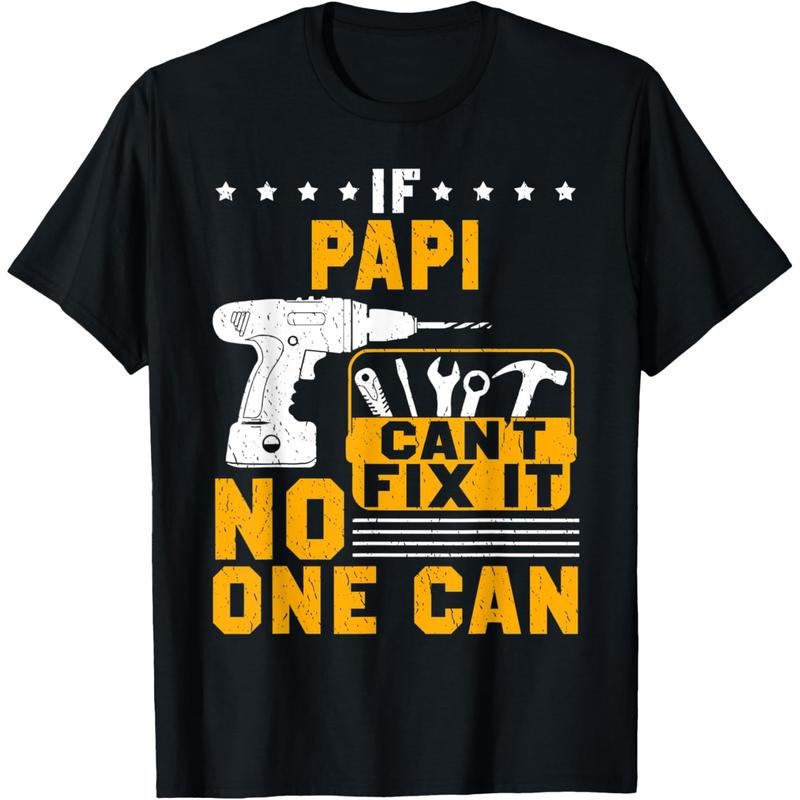 TNF'WB shield Day Gift If Papi Cant Fix Mouthless cat TNF Straw hat pirates Can Lightsaber brand Shirt Papi Gift TNF Day...
