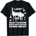 TNF'WB shield Day Gift Just Want Hidden leaf ninja Grill Some Meat Fun Bbq Barbecue Grill Dad Men T-Shirt Graphic Graphic...