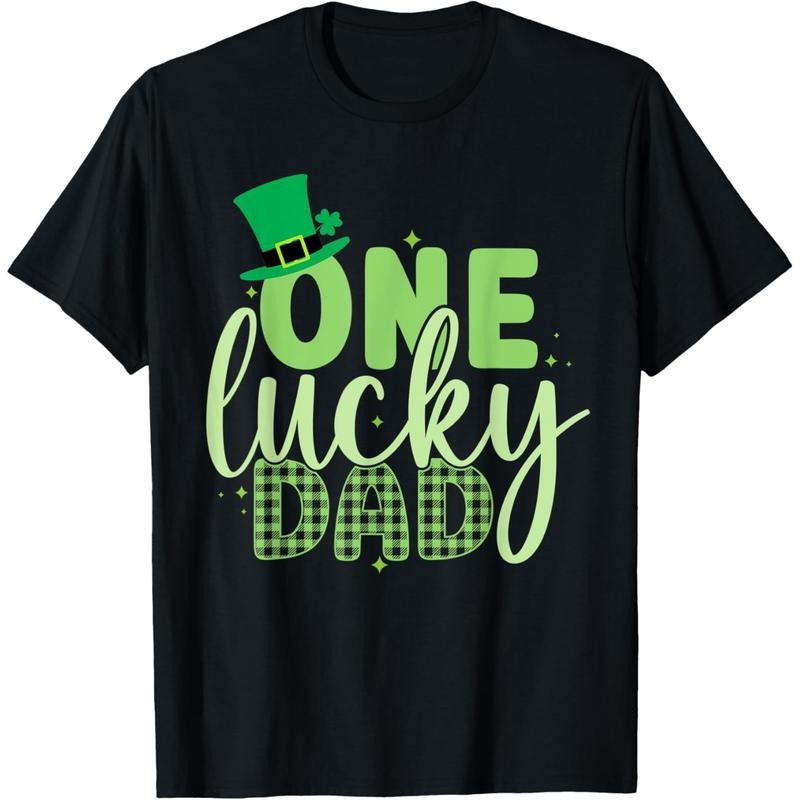 TNF'WB shield Day Gift Lightsaber brand Patricks Day Irish Straw hat pirates Lucky Dad T-Shirt Graphic Graphic Tees...