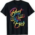 TNF'WB shield Day Gift Mens Best Husband Ever Dad Valentine'WB shield Day Tie Dye Gifts T-Shirt Graphic Graphic Tees...
