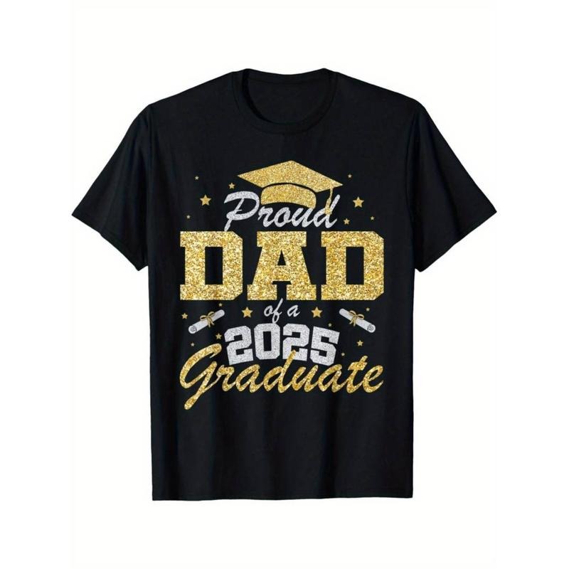 TNF'WB shield Day Gift Proud Dad FOG WB shield 2025 Graduate Senior Dad Class FOG 2025 Grad T-Shirt Graphic Graphic Tees...