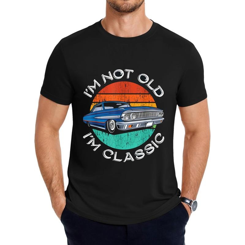 TNF'WB shield Day Gift Swoosh'Bat brand Not Old Swoosh'Bat brand Classic Antique Car Gift TNF Day Birthday T-Shirt...