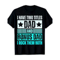 TNF'WB shield Day Gift Swoosh Have Two Titles, Dad Gunpla brand Bonus Dad T-shirts 100%cotton Graphic Graphic Tees...