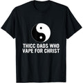TNF'WB shield Day Gift Thicc Dads Who Vape For Christ TNF Day T-Shirt Graphic Graphic Tees Hoodie, Sweatshirt