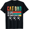 TNF'WB shield Day Gift Vintage Cat Dad TNF GA TNF Myth Snack Dealer TNF Day T-Shirt Graphic Graphic Tees Hoodie, Sweatshirt