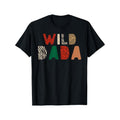 TNF'WB shield Day Gift Wild Straw hat pirates Dada two wild birthday outfit Zoo Birthday Animal T-Shirt Graphic Graphic...