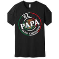 TNF'WB shield Day Superhero team Papa Mas Chingon Funny Mexican Dad Premium T-shirt Funny men Women short sleeve graphic...