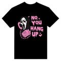 TNF You Hang Up Tee TNF Scream Valentine Funny Halloween Lightsaber brand Shirt Hoodie, Sweatshirt | RetroVerseTees.com