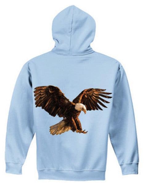TRAVIS SCOTT Eagle "Birds in The Trap Sing McKnight" Hoodie Blue T-Shirts, Sweatshirt | RetroVerseTees.com