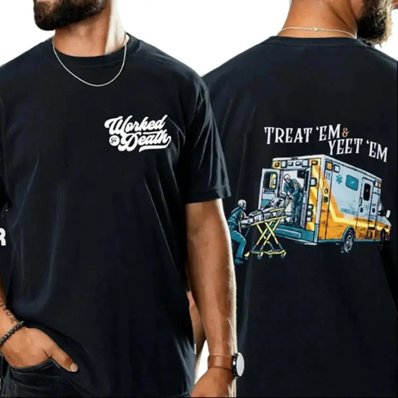 TREAT 'EM & YEET 'EM t-shirt, Gift for Dad, Gift for Mom, Gift for him, gift for her, birthday gift, Gift for friends...