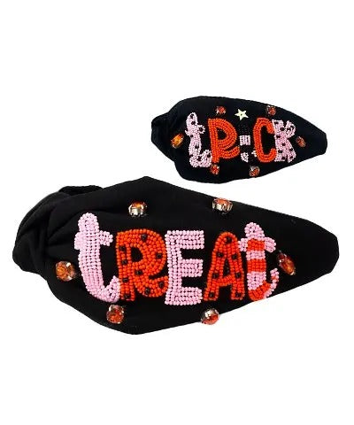 TRICK Or TREAT Knotted Headband T-Shirts, Hoodie, Sweatshirt | RetroVerseTees.com