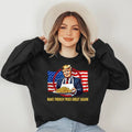 TRUMP FUNNY MAKE FRIES GREAT AGAIN Sweatshirt T-Shirts, Hoodie | RetroVerseTees.com