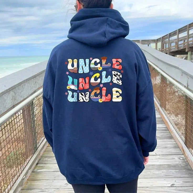 TStory Uncle And Auntie Shirt, TStory Family Hoodie, Family Sweatshirts | RetroVerseTees.com