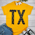 TX Gold Texas Graphic T-shirt Hoodie, Sweatshirt | RetroVerseTees.com