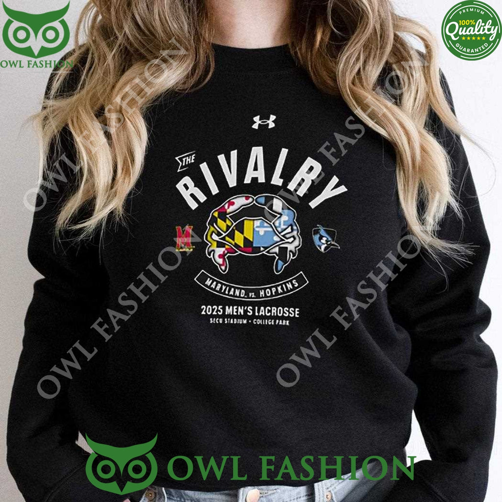The Rivalry Maryland Terrapins Vs Johns Hopkins Blue Jays 2025 Performance t Shirt