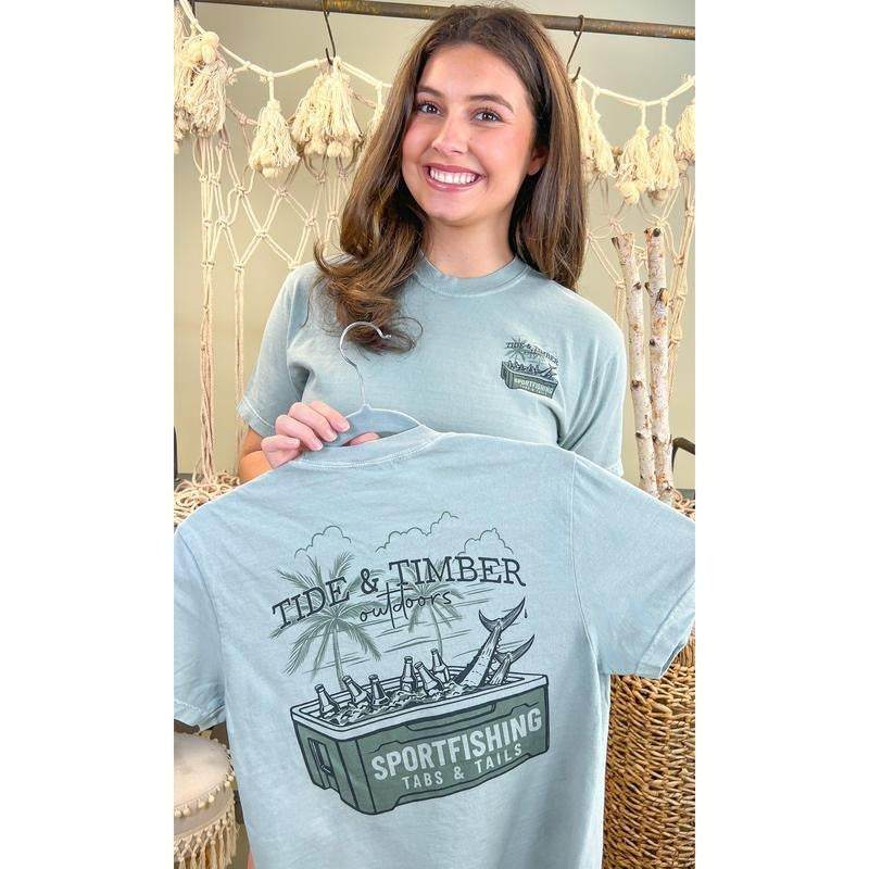 Tabs & Tails Comfort Color Graphic T-Shirt Hoodie, Sweatshirt | RetroVerseTees.com