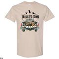 Tailgates Down Hunting T-Shirt, Premium Outdoor Apparel for Duck Hunters and Dog Lovers, Comfortable and Stylish Tee with...