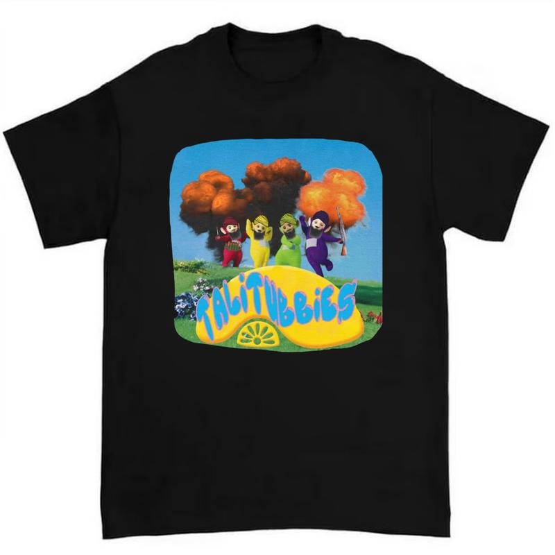 Talitubbies Tee Highlighting Fun and Whimsical Teletubbies-Inspired Artwork Hoodie, Sweatshirt | RetroVerseTees.com