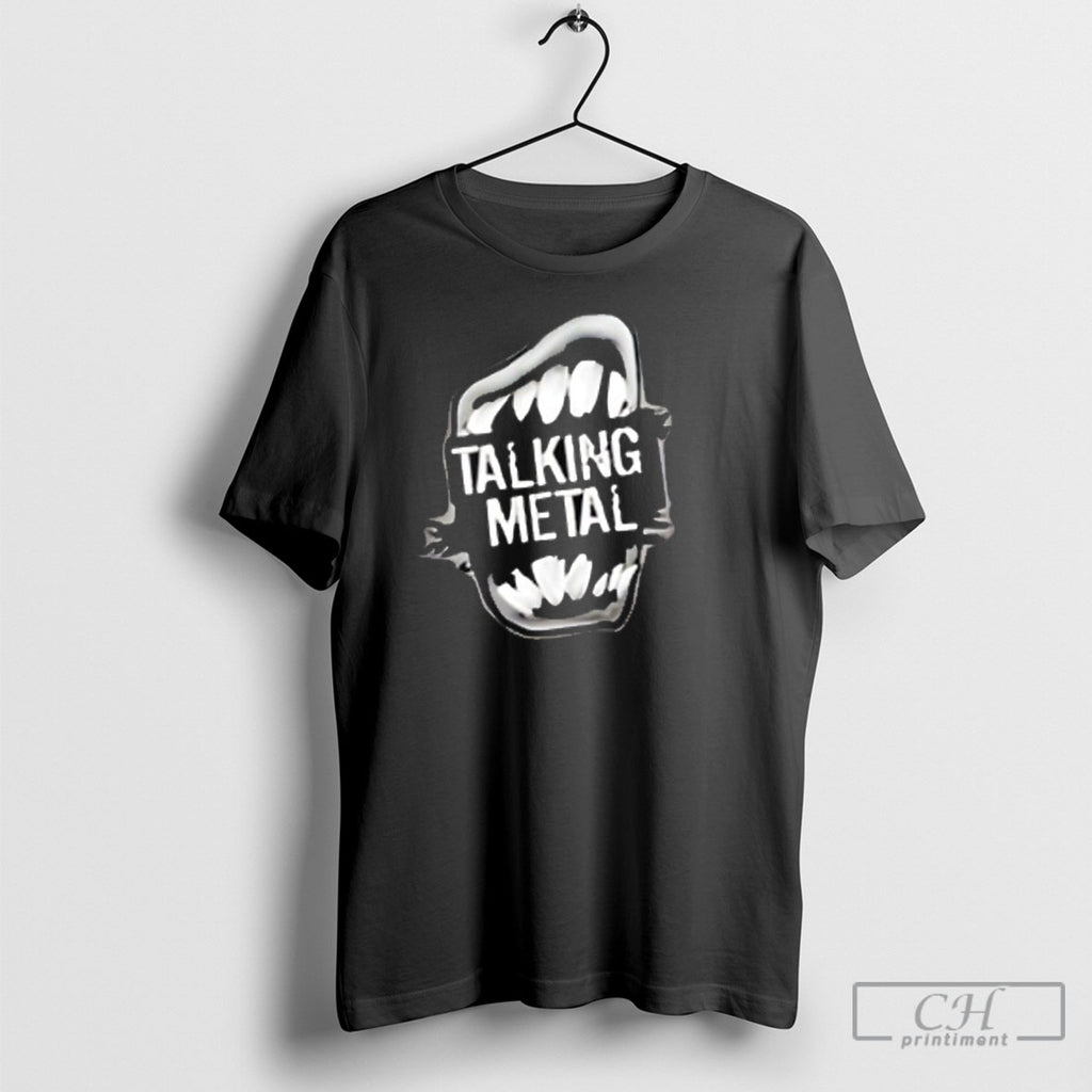 Talking Metal Screaming Mouth Shirt