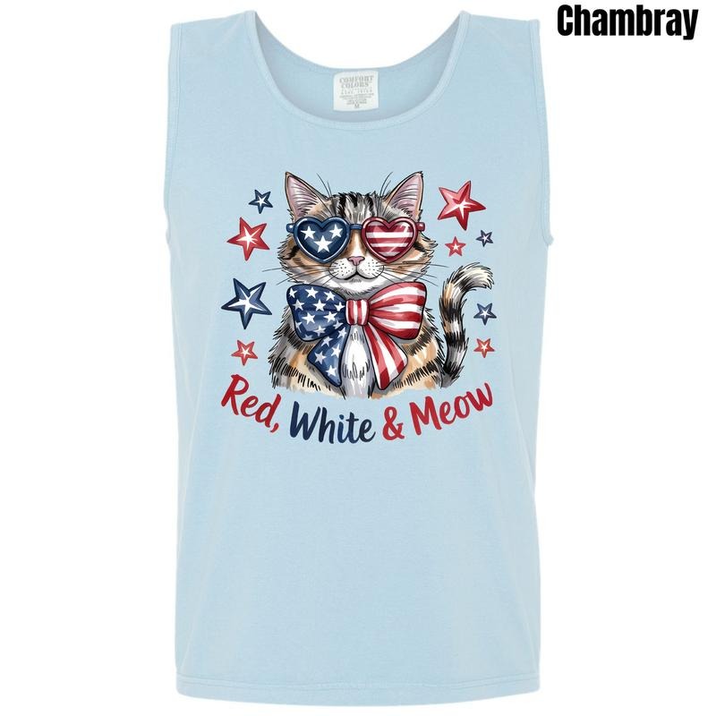 Tank Top - American Meow Comfort Colors Tank Top 'NLB' T-Shirts, Hoodie, Sweatshirt | RetroVerseTees.com