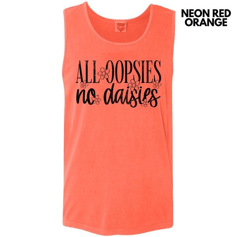Tank Top - Black Oopsie Daisies Comfort Colors Tank Top 'NLB' T-Shirts, Hoodie, Sweatshirt | RetroVerseTees.com
