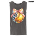 Tank Top - Bling Softball Comfort Colors Tank Top T-Shirts, Hoodie, Sweatshirt | RetroVerseTees.com