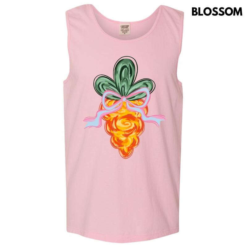 Tank Top - Brushstroke Carrot Comfort Colors Tank Top 'NLB' T-Shirts, Hoodie, Sweatshirt | RetroVerseTees.com