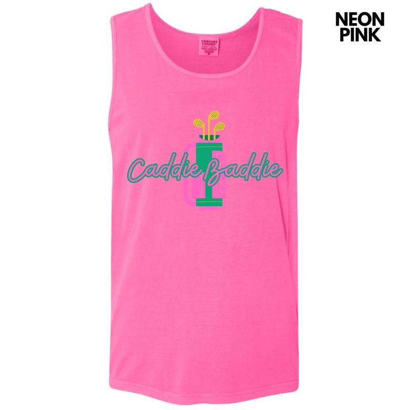 Tank Top - Caddie Baddie Comfort Colors Tank Top 'NLB' T-Shirts, Hoodie, Sweatshirt | RetroVerseTees.com