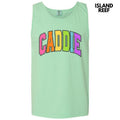 Tank Top - Caddie Varsity Letter Comfort Colors Tank Top 'NLB' T-Shirts, Hoodie, Sweatshirt | RetroVerseTees.com