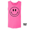Tank Top - Classic Smile Happy Face Comfort Colors Tank Top 'NLB' T-Shirts, Hoodie, Sweatshirt | RetroVerseTees.com